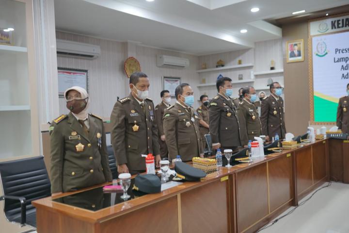 Kejati Paparkan Hasil Kinerja Penyelidikan Januari - Juli 2021